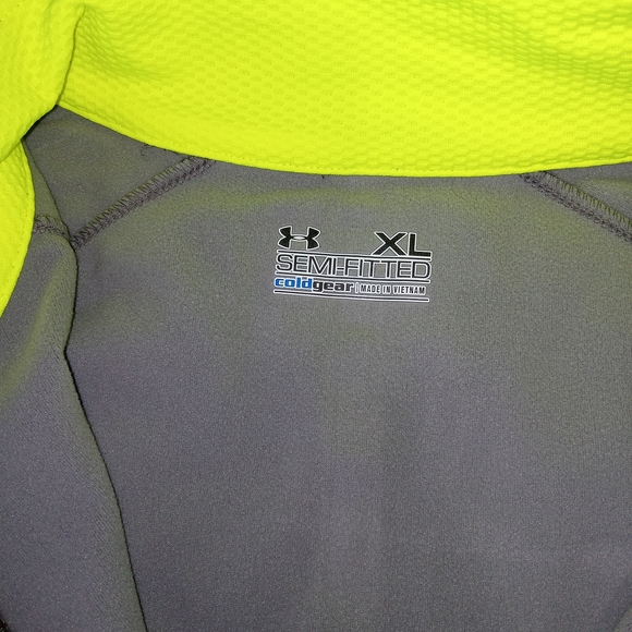 NWT Under Armour MSU 1/4 Zip Pullover Jacket Adult XL Semi Fit Missouri Bears - Picture 16 of 16